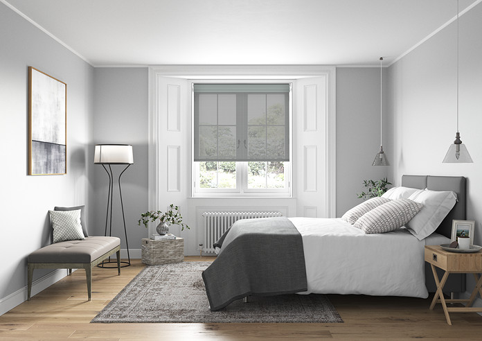 Rimini (Blackout), Grey & Optima Alto - Double Roller Blind - Image 6